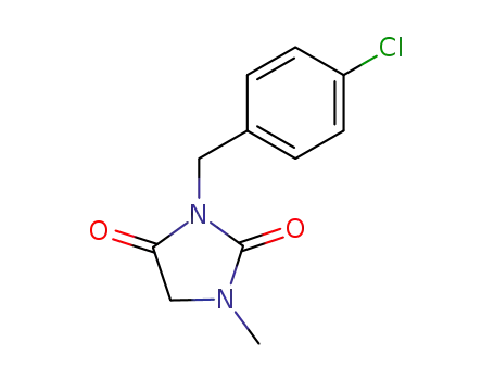 1-methyl-3-(4'-chlorobenzyl)imidazolidin-2,4-dione