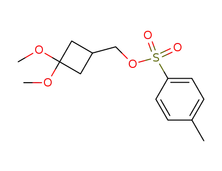 Cyclobutanemethanol, 3,3-dimethoxy-, 1-(4-methylbenzenesulfonate)