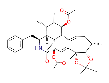7-O-Acetyl-17,17O-dihydro-17,18O-isopropyliden-cytochalasin D
