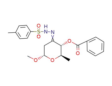 methyl 4-O-benzoyl-2,6-dideoxy-α-D-erythro-hexopyranosid-3-ulose (p-tolylsulfonyl)hydrazone