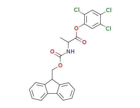 D-Alanine, N-[(9H-fluoren-9-ylmethoxy)carbonyl]-, 2,4,5-trichlorophenyl
ester