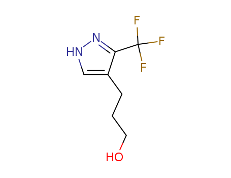 3-(3-TRIFLUOROMETHYL-1H-PYRAZOL-4-YL)-PROPAN-1-OL