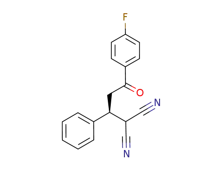 (S)-2-[3-(4-fluorophenyl)-3-oxo-1-phenylpropyl]malononitrile
