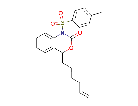4-Hex-5-enyl-N-(4-methylphenylsulfonyl)-1,4-dihydro-2H-3,1-benzoxazin-2-one