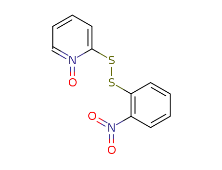 Pyridine, 2-[(2-nitrophenyl)dithio]-, 1-oxide