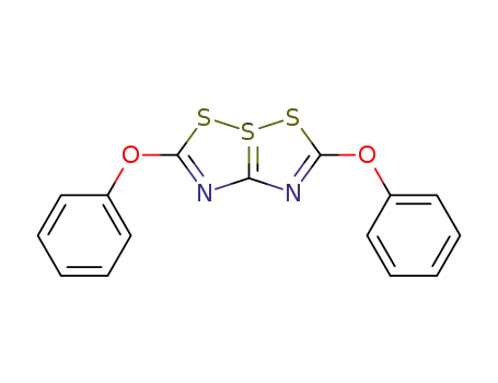 Molecular Structure of 127082-47-7 (4l4-[1,2,4]Dithiazolo[1,5-b][1,2,4]dithiazole, 2,6-diphenoxy-)