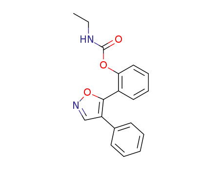Ethyl-carbamic acid 2-(4-phenyl-isoxazol-5-yl)-phenyl ester