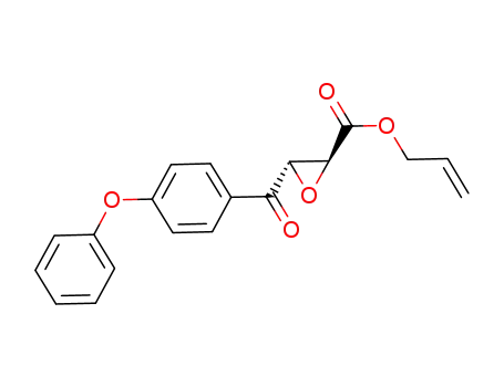 Molecular Structure of 83537-49-9 (allyl trans-3-(4-phenoxybenzoyl)glycidate)