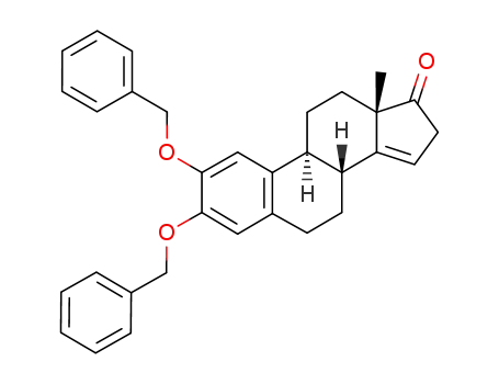 (8R,9S,13S)-2,3-Bis-benzyloxy-13-methyl-6,7,8,9,11,12,13,16-octahydro-cyclopenta[a]phenanthren-17-one