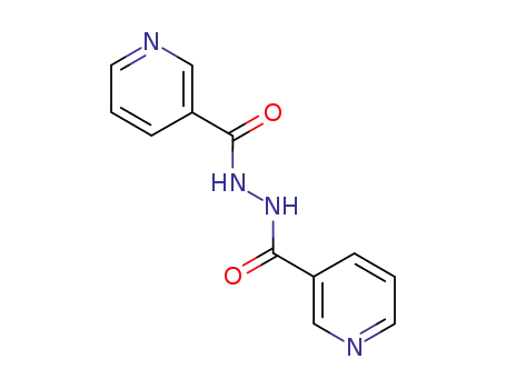 Molecular Structure of 840-78-8 (1,2-Bis[(3-pyridinyl)carbonyl]hydrazine)