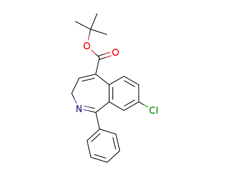 8-chloro-1-phenyl-3H-2-benzazepine-5-carboxylic acid 1,1-dimethylethyl ester