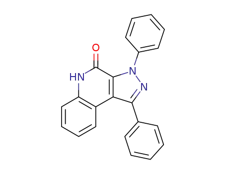 1,3-Diphenyl-3,5-dihydro-pyrazolo[3,4-c]quinolin-4-one