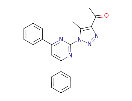 Ethanone,
1-[1-(4,6-diphenyl-2-pyrimidinyl)-5-methyl-1H-1,2,3-triazol-4-yl]-
