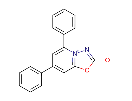 5,7-diphenyl-1,3,4-oxadiazolo<3,2-a>pyridylium-2-olate