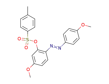 4,4'-dimethoxy-2-tosyloxyazobenzene