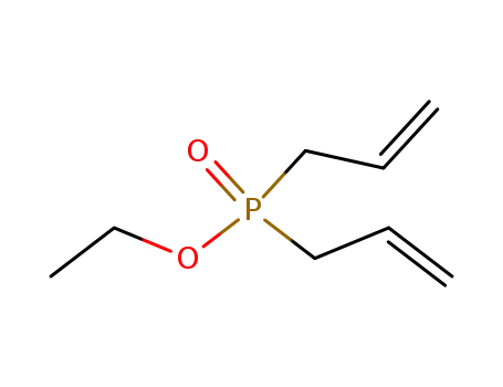 Molecular Structure of 757-71-1 (ethyl diprop-2-en-1-ylphosphinate)