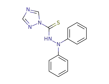 1H-1,2,4-Triazole-1-carbothioic acid, 2,2-diphenylhydrazide