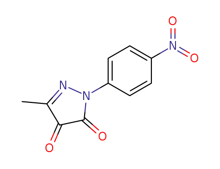 1H-Pyrazole-4,5-dione, 3-methyl-1-(4-nitrophenyl)-