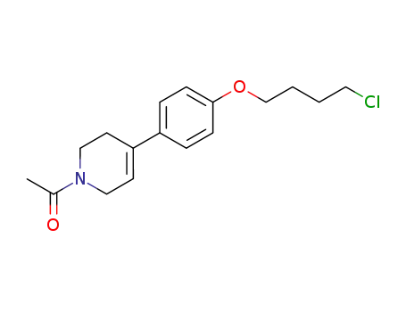 1-{4-[4-(4-Chloro-butoxy)-phenyl]-3,6-dihydro-2H-pyridin-1-yl}-ethanone