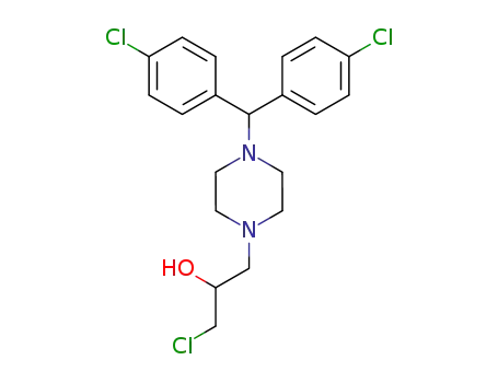 1-(1-Chloro-2-hydroxy-3-propanyl)-4-[bis(4-chlorophenyl)methyl]piperazine