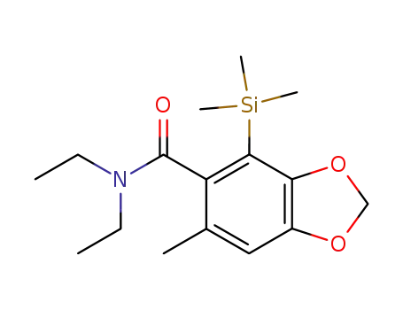 N,N-diethyl-6-methyl-4-(trimethylsilyl)-1,3-benzodioxole-5-carboxamide