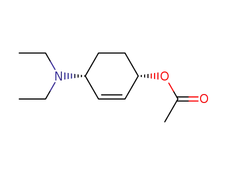 Acetic acid (1S,4R)-4-diethylamino-cyclohex-2-enyl ester