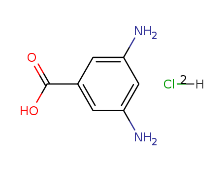 Benzoic acid,3,5-diamino-, hydrochloride (1:2) cas  618-56-4