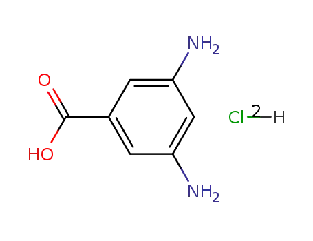 Molecular Structure of 618-56-4 (3,5-DIAMINOBENZOIC ACID DIHYDROCHLORIDE)