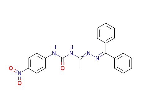 1-[1-(Benzhydrylidene-hydrazono)-ethyl]-3-(4-nitro-phenyl)-urea