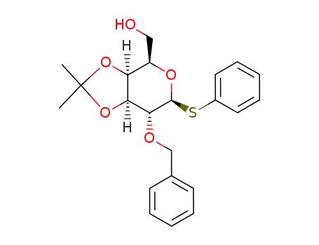 phenyl 2-O-benzyl-3,4-O-isopropylidene-1-thio-β-D-galactopyranoside
