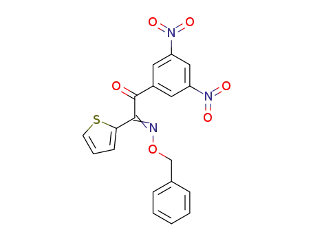 Ethanedione, (3,5-dinitrophenyl)-2-thienyl-, 2-[O-(phenylmethyl)oxime]