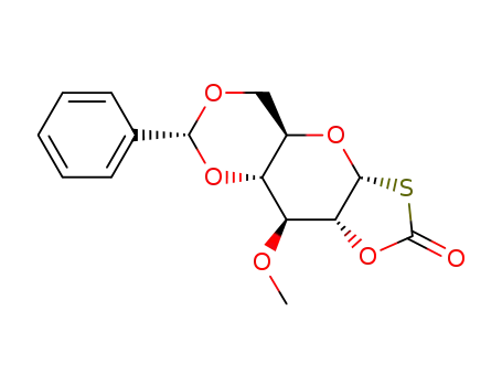 (3aR,4aR,7R,8aR,9S,9aR)-9-Methoxy-7-phenyl-hexahydro-1,4,6,8-tetraoxa-3-thia-cyclopenta[b]naphthalen-2-one