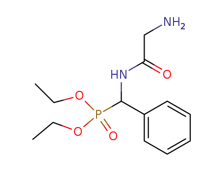 α-Glycylamino-benzylphosphonsaeure-diaethylester