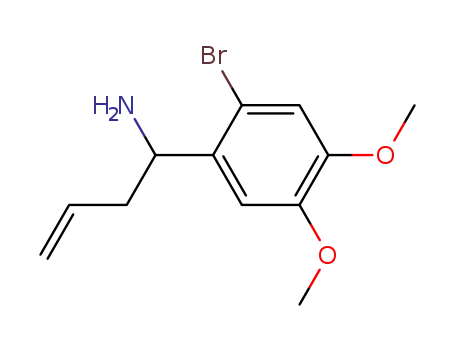 4-amino-4-(6-bromo-3,4-dimethoxyphenyl)-1-butene