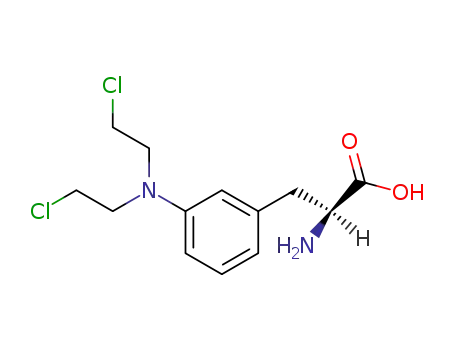 Molecular Structure of 1088-80-8 (Metamelfalan)