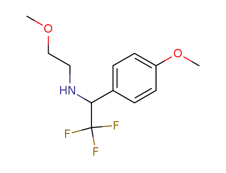 N-(Methoxyethyl)-1-(4-methoxyphenyl)-2,2,2-trifluoroethylamine