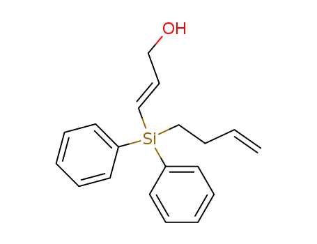 2-Propen-1-ol, 3-(3-butenyldiphenylsilyl)-, (E)-