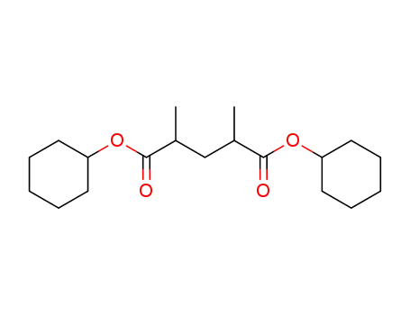 Pentanedioic acid, 2,4-dimethyl-, dicyclohexyl ester
