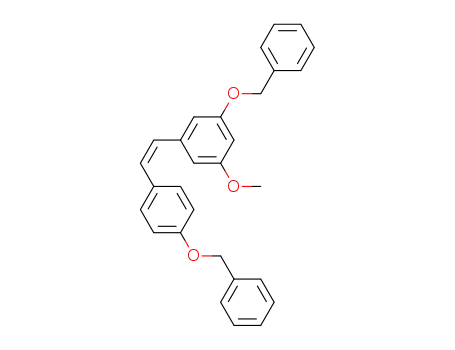 1-Benzyloxy-3-[(Z)-2-(4-benzyloxy-phenyl)-vinyl]-5-methoxy-benzene