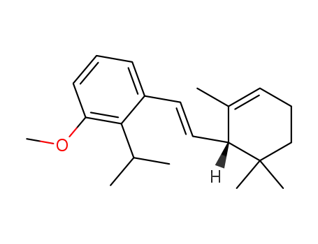 -)-6-(2-Isopropyl-3-methoxystyryl)-1,5,5-trimethylcyclohexen