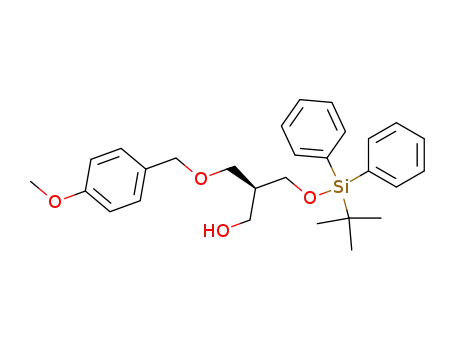 (S)-3-(tert-Butyl-diphenyl-silanyloxy)-2-(4-methoxy-benzyloxymethyl)-propan-1-ol