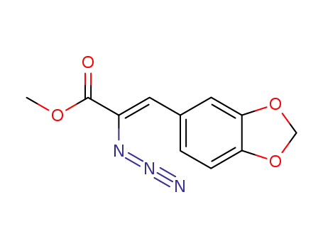 (Z)-2-azido-3-(1,3-benzodioxol-5-yl)acrylic acid methyl ester