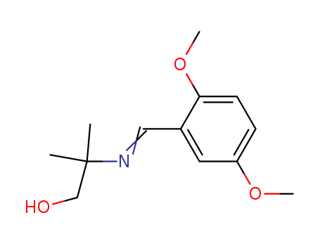 1-Propanol,2-[[(2,5-dimethoxyphenyl)methylene]amino]-2-methyl- cas  25458-09-7