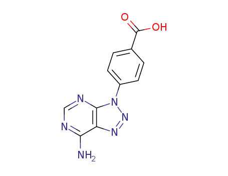 4-(7-amino-3H-[1,2,3]triazolo[4,5-d]pyrimidin-3-yl)benzoic acid