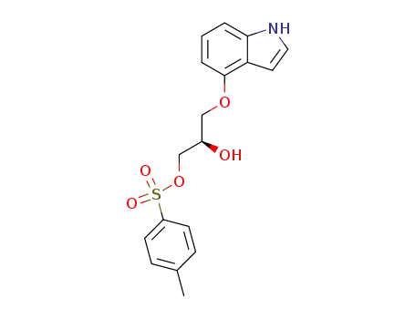 (R)-1-(1H-indol-4-yloxy)-2-hydroxypropyl p-toluenesulfonate