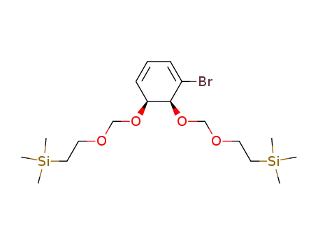 (5S,6S)-1-bromo-5,6-bis(2'-trimethylsilylethoxymethoxy)cyclohexa-1,3-diene
