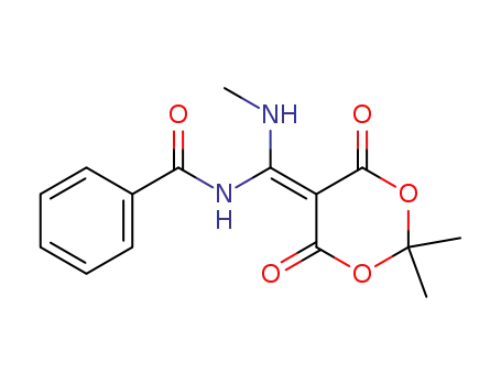 N-[(2,2-Dimethyl-4,6-dioxo-[1,3]dioxan-5-ylidene)-methylamino-methyl]-benzamide