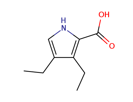 1H-Pyrrole-2-carboxylic acid, 3,4-diethyl-