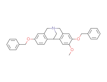 3,9-dibenzyloxy-2-methoxytetrahydro-6,12-methanodibenz<c,f>azocine