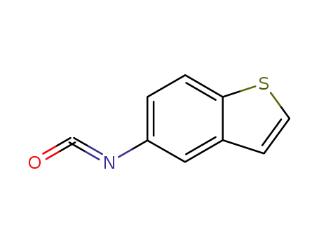 Molecular Structure of 239097-78-0 (1-BENZOTHIOPHEN-5-YL ISOCYANATE)